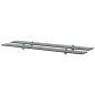 vidaXL Estantes flotantes 2 unidades vidrio 8 mm 100x20 cm vidaXL Estantes flotantes 2 unidades vidrio 8 mm 100x20 cm