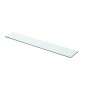 vidaXL Estantes 2 unidades panel de vidrio transparente 70x12 cm vidaXL Estantes 2 unidades panel de vidrio transparente 70x12 cm