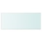vidaXL Estantes 2 unidades panel de vidrio transparente 70x30 cm vidaXL Estantes 2 unidades panel de vidrio transparente 70x30 cm