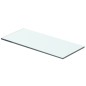 vidaXL Estantes 2 unidades panel de vidrio transparente 40x12 cm vidaXL Estantes 2 unidades panel de vidrio transparente 40x12 cm