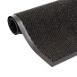vidaXL Alfombras de entrada rectangulares de nudo 2 uds negro 40x60 cm vidaXL Alfombras de entrada rectangulares de nudo 2 uds negro 40x60 cm