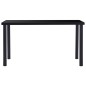 vidaXL Juego de comedor 5 piezas cuero sintético gris vidaXL Juego de comedor 5 piezas cuero sintético gris
