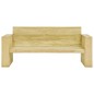 vidaXL Juego de muebles de jardín 2 piezas madera de pino impregnada vidaXL Juego de muebles de jardín 2 piezas madera de pino impregnada