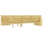 vidaXL Juego de muebles de jardín 2 piezas madera de pino impregnada vidaXL Juego de muebles de jardín 2 piezas madera de pino impregnada