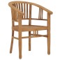 vidaXL Conjunto de comedor de jardín 3 piezas madera maciza de teca vidaXL Conjunto de comedor de jardín 3 piezas madera maciza de teca