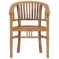 vidaXL Conjunto de comedor de jardín 3 piezas madera maciza de teca vidaXL Conjunto de comedor de jardín 3 piezas madera maciza de teca