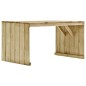 vidaXL Set de comedor de jardín 5 piezas madera de pino impregnada vidaXL Set de comedor de jardín 5 piezas madera de pino impregnada