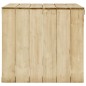 vidaXL Set de comedor de jardín 5 piezas madera de pino impregnada vidaXL Set de comedor de jardín 5 piezas madera de pino impregnada