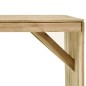vidaXL Set de comedor de jardín 5 piezas madera de pino impregnada vidaXL Set de comedor de jardín 5 piezas madera de pino impregnada