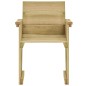 vidaXL Set de comedor de jardín 5 piezas madera de pino impregnada vidaXL Set de comedor de jardín 5 piezas madera de pino impregnada