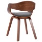 vidaXL Sillas de comedor 6 unidades madera curvada y tela gris vidaXL Sillas de comedor 6 unidades madera curvada y tela gris