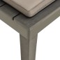 vidaXL Juego de muebles de jardín 5 piezas plástico gris antracita vidaXL Juego de muebles de jardín 5 piezas plástico gris antracita