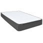 vidaXL Cama box spring tela gris oscuro 160x200 m vidaXL Cama box spring tela gris oscuro 160x200 m