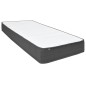 vidaXL Cama box spring tela gris oscuro 80x200 cm vidaXL Cama box spring tela gris oscuro 80x200 cm