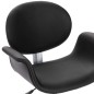 vidaXL Sillas de comedor giratorias 2 unidades cuero sintético negro vidaXL Sillas de comedor giratorias 2 unidades cuero sintético negro