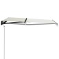 vidaXL Toldo automático retráctil color crema 400x300 cm vidaXL Toldo automático retráctil color crema 400x300 cm