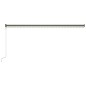 vidaXL Toldo retráctil automático color crema 600x300 cm vidaXL Toldo retráctil automático color crema 600x300 cm