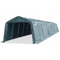 vidaXL Carpa para ganado desmontable PVC verde oscuro 550g/m² 3,3x16 m vidaXL Carpa para ganado desmontable PVC verde oscuro 550g/m² 3,3x16 m