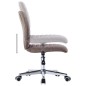 vidaXL Sillas de comedor 6 unidades tela color gris topo vidaXL Sillas de comedor 6 unidades tela color gris topo