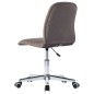 vidaXL Sillas de comedor 6 unidades tela color gris topo vidaXL Sillas de comedor 6 unidades tela color gris topo