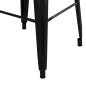 vidaXL Mesa alta y taburetes de bar 5 piezas blanco y negro vidaXL Mesa alta y taburetes de bar 5 piezas blanco y negro