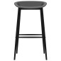 vidaXL Mesa alta y taburetes de bar 7 piezas negro y gris vidaXL Mesa alta y taburetes de bar 7 piezas negro y gris
