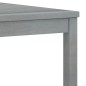 vidaXL Muebles de jardín 5 pzas cojines gris madera maciza de acacia vidaXL Muebles de jardín 5 pzas cojines gris madera maciza de acacia