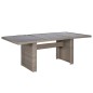 vidaXL Set de comedor de jardín 9 piezas ratán sintético marrón vidaXL Set de comedor de jardín 9 piezas ratán sintético marrón