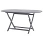vidaXL Juego de comedor de jardín 7 pzas madera maciza de acacia gris vidaXL Juego de comedor de jardín 7 pzas madera maciza de acacia gris