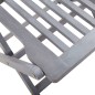 vidaXL Juego de comedor de jardín 7 pzas madera maciza de acacia gris vidaXL Juego de comedor de jardín 7 pzas madera maciza de acacia gris