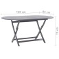 vidaXL Juego de comedor de jardín 7 pzas madera maciza de acacia gris vidaXL Juego de comedor de jardín 7 pzas madera maciza de acacia gris
