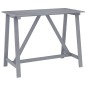 vidaXL Mesa y sillas de bar de jardín 5 pzas gris madera maciza acacia vidaXL Mesa y sillas de bar de jardín 5 pzas gris madera maciza acacia