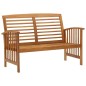 vidaXL Juego de muebles de jardín 5 piezas madera de acacia maciza vidaXL Juego de muebles de jardín 5 piezas madera de acacia maciza