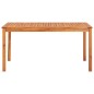 vidaXL Set comedor de jardín 7 pzas y cojines madera maciza de acacia vidaXL Set comedor de jardín 7 pzas y cojines madera maciza de acacia