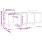 vidaXL Mesa de trabajo comercial mueble acero inoxidable 240x60x96 cm vidaXL Mesa de trabajo comercial mueble acero inoxidable 240x60x96 cm