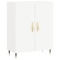 vidaXL Aparador alto madera contrachapada blanco 69,5x34x180 cm vidaXL Aparador alto madera contrachapada blanco 69,5x34x180 cm