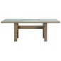 vidaXL Juego de comedor para jardín 7 piezas ratán sintético marrón vidaXL Juego de comedor para jardín 7 piezas ratán sintético marrón