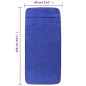 vidaXL Toallas de playa 4 uds tela azul klein 400 g/m² 60x135 cm vidaXL Toallas de playa 4 uds tela azul klein 400 g/m² 60x135 cm