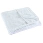 vidaXL Toallas de playa 6 uds tela blanco 400 g/m² 60x135 cm