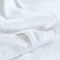 vidaXL Toallas de playa 6 uds tela blanco 400 g/m² 60x135 cm