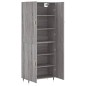 vidaXL Aparador alto madera contrachapada gris sonoma 69,5x34x180 cm vidaXL Aparador alto madera contrachapada gris sonoma 69,5x34x180 cm