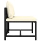 vidaXL Set de muebles de jardín 9 pzas y cojines ratán sintético negro vidaXL Set de muebles de jardín 9 pzas y cojines ratán sintético negro