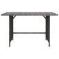 vidaXL Set de muebles de jardín 10 pzas y cojines ratán sintético gris vidaXL Set de muebles de jardín 10 pzas y cojines ratán sintético gris