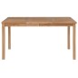 vidaXL Conjunto de comedor de jardín 7 piezas madera maciza de teca vidaXL Conjunto de comedor de jardín 7 piezas madera maciza de teca