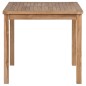 vidaXL Conjunto de comedor de jardín 3 piezas madera maciza de teca