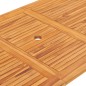 vidaXL Set de comedor de jardín plegable 9 pzas madera maciza de teca vidaXL Set de comedor de jardín plegable 9 pzas madera maciza de teca