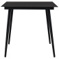 vidaXL Juego de comedor para jardín 3 piezas ratán sintético y vidrio vidaXL Juego de comedor para jardín 3 piezas ratán sintético y vidrio