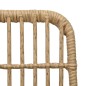 vidaXL Juego de comedor para jardín 3 piezas ratán sintético y vidrio vidaXL Juego de comedor para jardín 3 piezas ratán sintético y vidrio