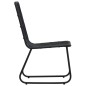vidaXL Juego de comedor para jardín 5 piezas ratán sintético y vidrio vidaXL Juego de comedor para jardín 5 piezas ratán sintético y vidrio