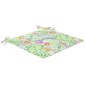 vidaXL Sillas de jardín con cojines 4 unidades madera maciza de acacia vidaXL Sillas de jardín con cojines 4 unidades madera maciza de acacia